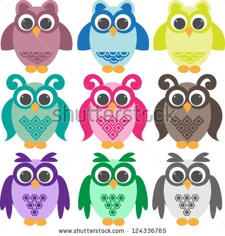 stock-vector-set-of-doodle-colorful-owls-124336765 (449x470, 140Kb)