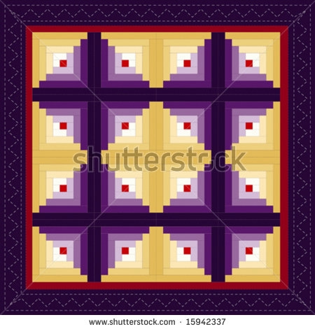 stock-vector-vector-quilt-log-cabin-pattern-barn-raising-design-variation-in-magenta-and-red-note-stitching-15942337 (450x470, 113Kb)