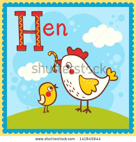 stock-vector-illustrated-alphabet-letter-h-and-hen-141845944 (450x470, 118Kb)