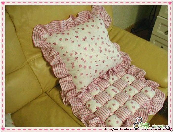 Как сшить своими руками декоративную подушку для ребенка