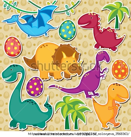stock-vector-cute-dinosaur-clip-art-133062737 (450x470, 197Kb)