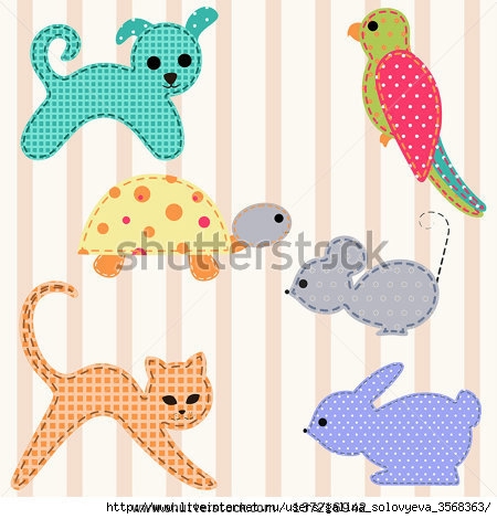 stock-vector-set-of-young-animals-137216942 (450x470, 125Kb)
