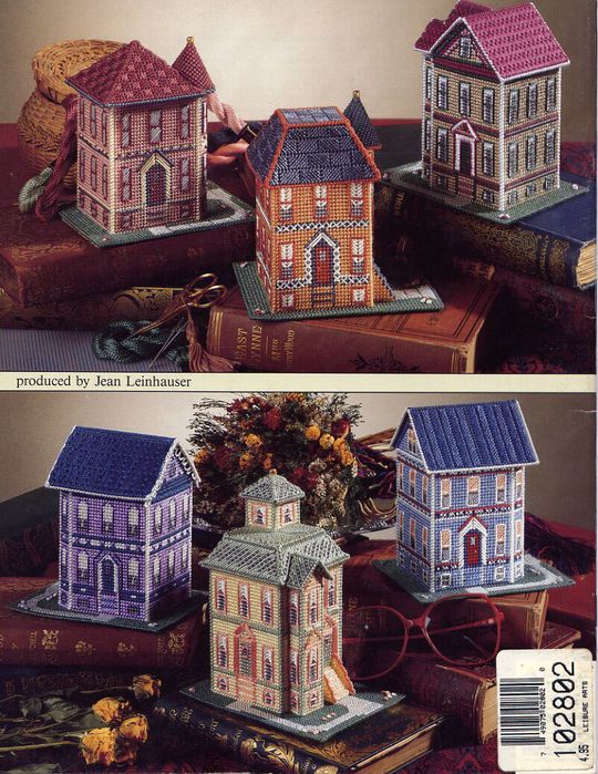 ASN 3136 Painted Ladies Victorian Houses 01 (540x700, 111Kb)