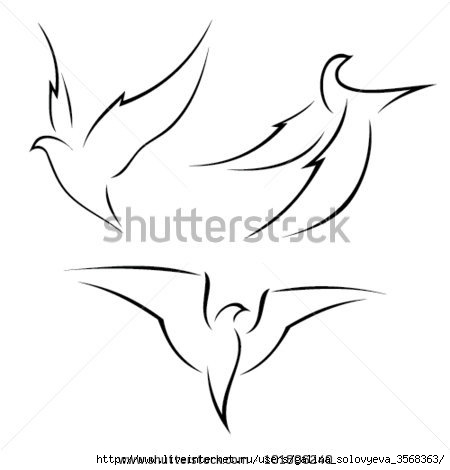 stock-vector-illustration-of-a-bird-in-flight-isolated-on-white-101806240 (450x470, 46Kb)
