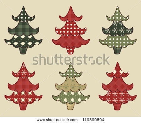 stock-vector-christmas-tree-set-for-scrapbooking-vector-illustration-in-the-style-of-patchwork-119890894 (450x392, 91Kb)