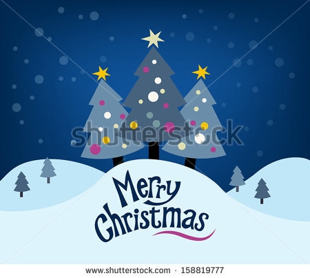stock-vector-cute-background-with-christmas-trees-in-a-winter-landscape-158819777 (450x403, 70Kb)
