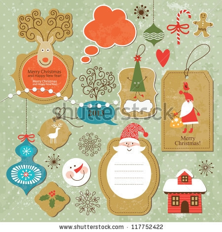 stock-vector-set-of-vintage-christmas-and-new-year-elements-117752422 (450x470, 167Kb)