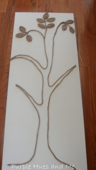 Джутовое дерево. Панно для украшения интерьера (5) (394x700, 136Kb)