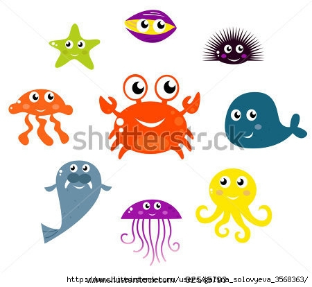 stock-vector-sea-creatures-and-animals-vector-icons-isolated-on-white-underwater-creatures-and-animals-set-82545793 (450x414, 88Kb)