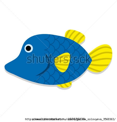 stock-vector-vector-cute-cartoon-blue-fish-isolated-icon-153835139 (450x470, 58Kb)