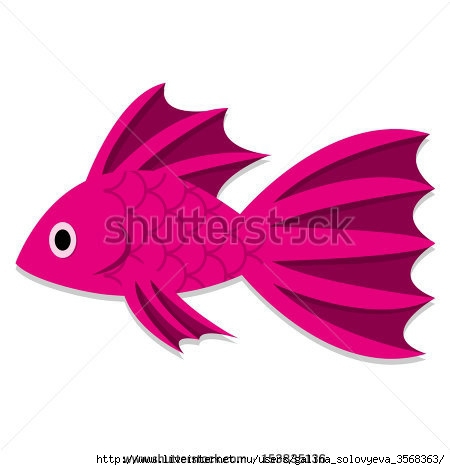 stock-vector-vector-cute-cartoon-pink-fish-isolated-icon-153835136 (450x470, 69Kb)