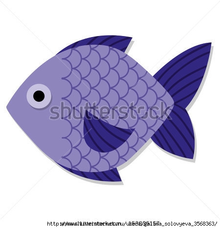 stock-vector-vector-cute-cartoon-purple-fish-isolated-icon-153835157 (450x470, 67Kb)