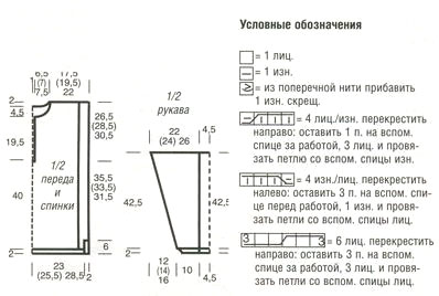 Свитер брат 2 схема