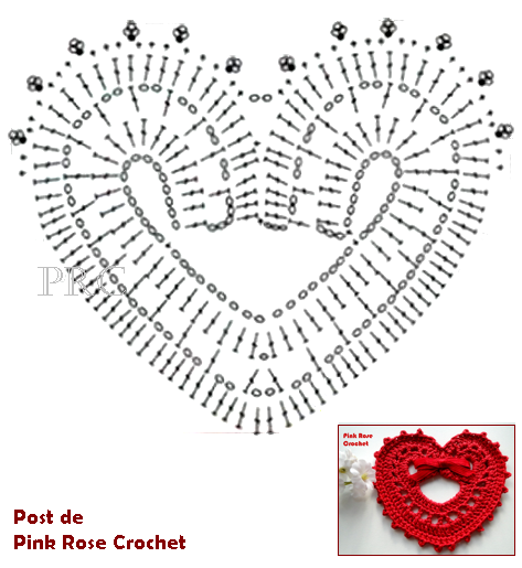 Coração Lindo Croche Crochet Red Heart Gr (473x515, 140Kb)