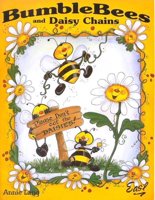 Bumble bees and Daisy Chains (542x700, 106Kb)