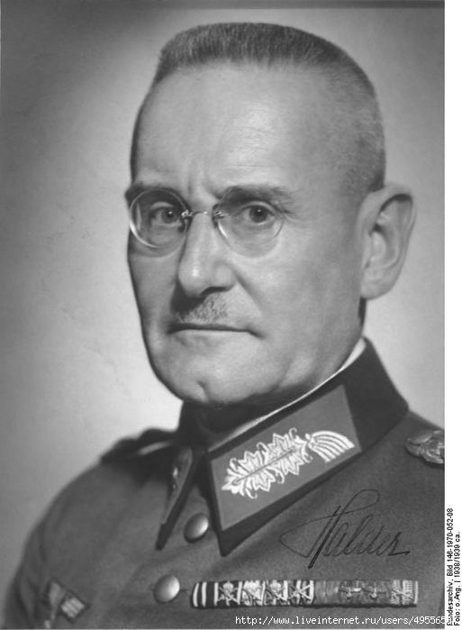 генерал-полковник Гальдер. (513x700, 155Kb)