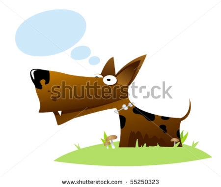stock-vector-dog-with-idea-bubbles-55250323 (450x380, 43Kb)