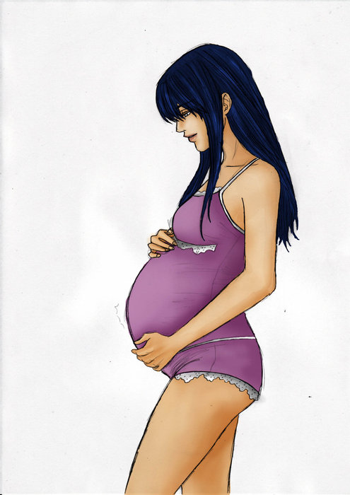 Pregnant anime pictures