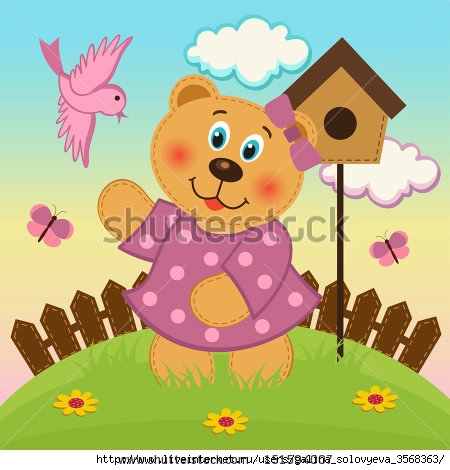 stock-vector-bear-girl-feeding-birds-vector-illustration-151594007 (450x470, 111Kb)