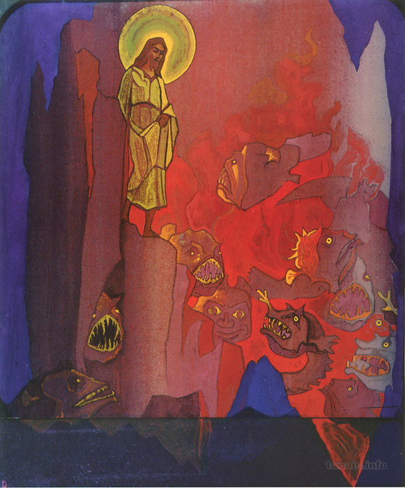 1392716900_Nikolay_Rerih_Soshestvie_vo_ad (581x700, 222Kb)