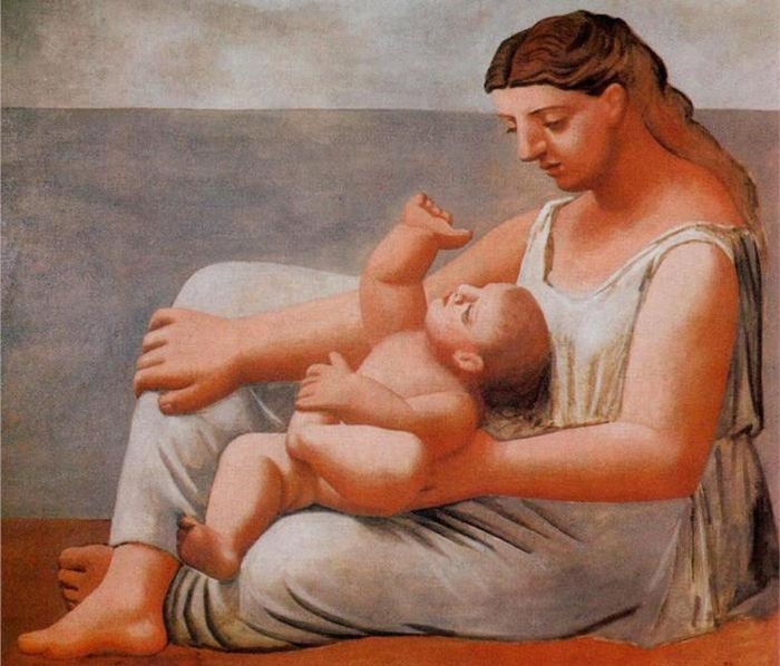 woman-with-child-on-the-seashore-1921.jpg!HalfHD (700x598, 267Kb)