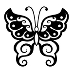  butterfly stencil (4) (700x700, 131Kb)