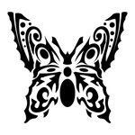  butterfly stencil (9) (700x700, 140Kb)