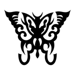  butterfly stencil (700x700, 94Kb)