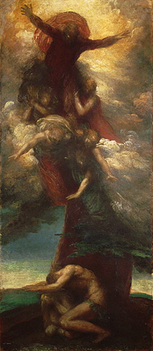 Denunciation of Adam and Eve  1873-1898 (305x700, 62Kb)