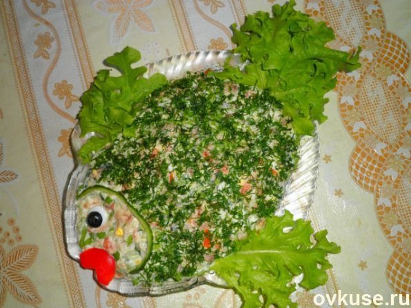 Русская кухня рыба салаты