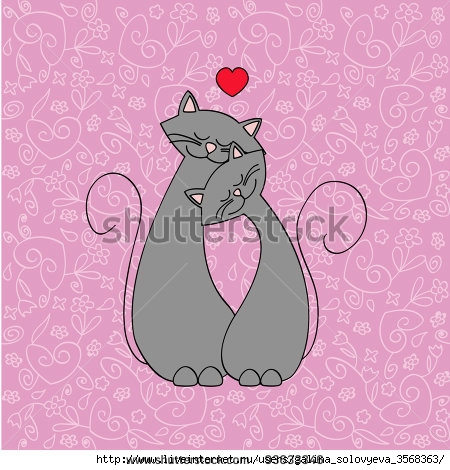 stock-vector-a-couple-of-cute-cats-in-love-vector-illustration-93633346 (450x470, 148Kb)