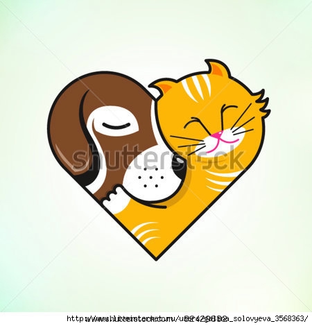 stock-vector-cat-and-dog-embrace-love-82429882 (450x470, 76Kb)