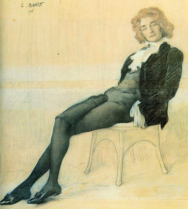 -1906 Портрет З Н Гиппиус (600x668, 390Kb)