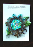  101024d Teal flower ornament (500x700, 324Kb)