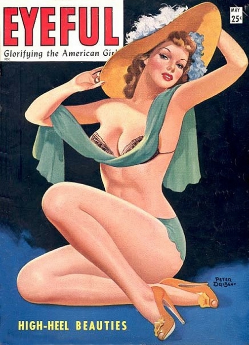 Peter Driben Cover Art, Eyeful Magazine - 1947 May (504x700, 260Kb)