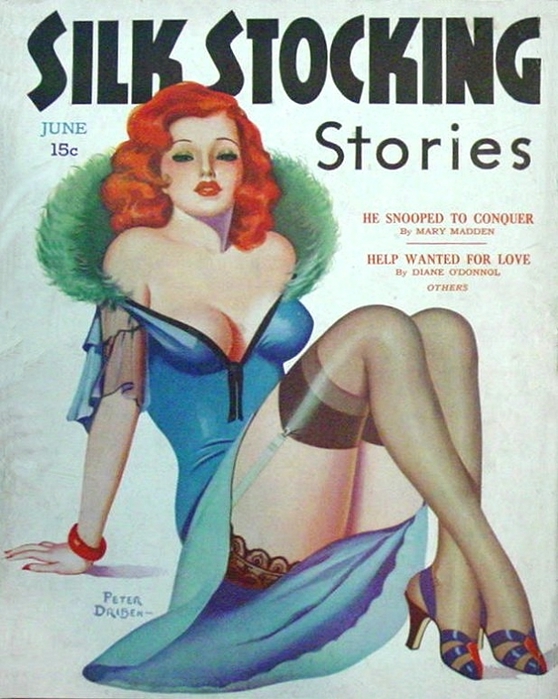 Peter Driben Cover Art, Silk Stocking Stories Magazine - 1938 Jun (558x700, 272Kb)