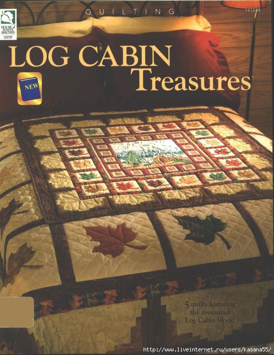 Log Cabin Treasures (540x700, 201Kb)