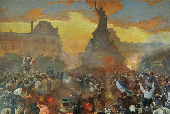 Карнавал в Париже в честь прибытия русских моряков 5 октября 1893 года, 1900 (700x472, 267Kb)