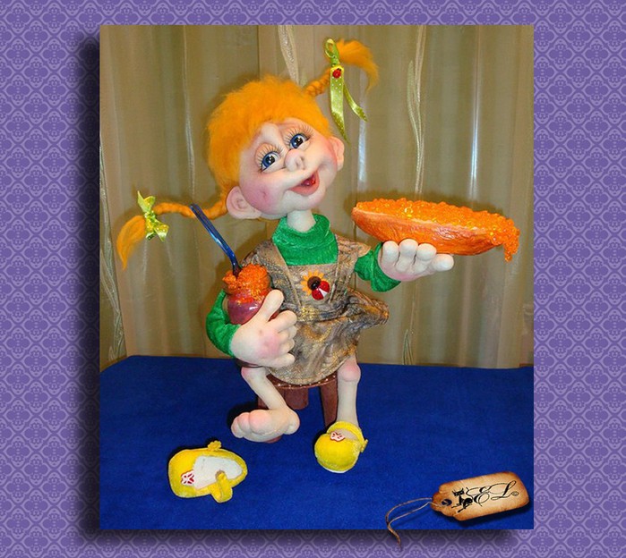 Капроновые куклы, куклы сувениры из капрона ручной работы