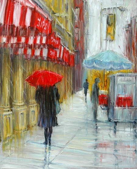 +Streets of New York - Red Umbrella (450x555, 131Kb)