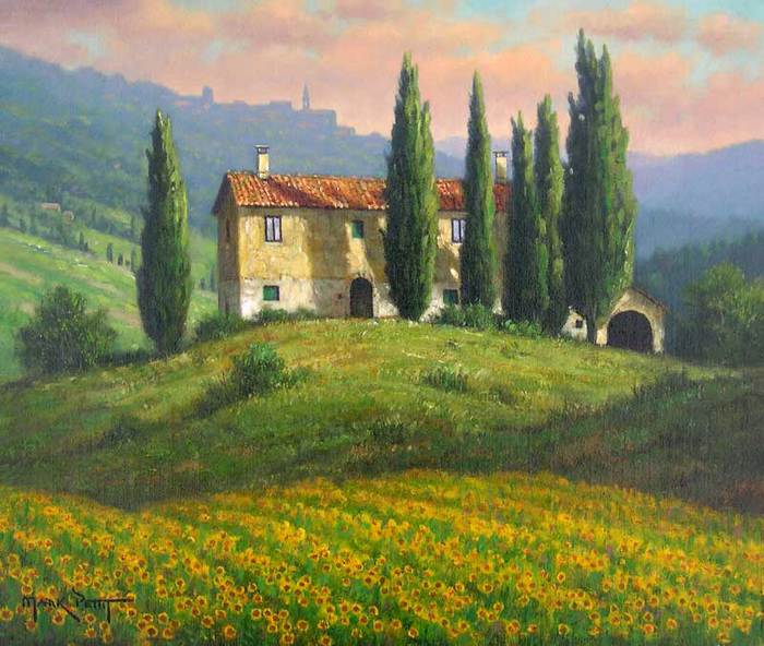 Mark Pettit - a contemporary American artist, in love with Italy ...