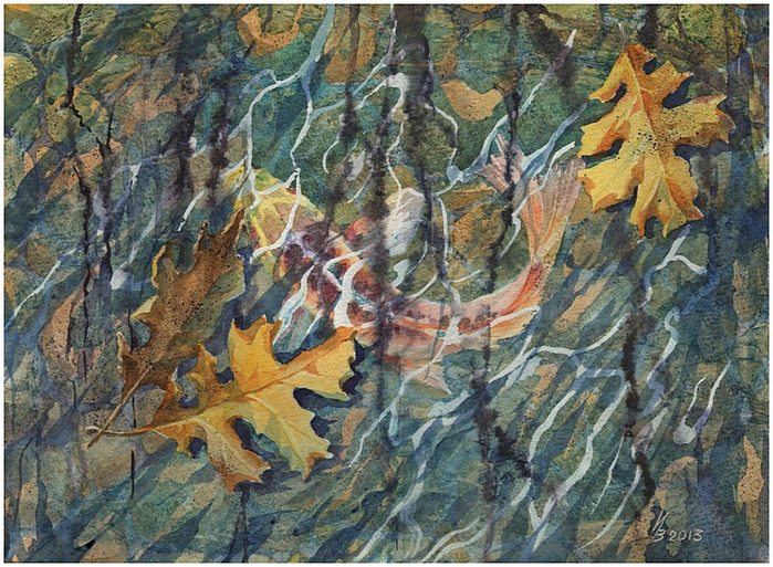 autumn_pond_by_kosharik69-d6tdnc7 (700x513, 507Kb)