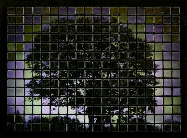 Панно из керамической плитки - мозаики и распечатки на принтере (9) (600x442, 275Kb)