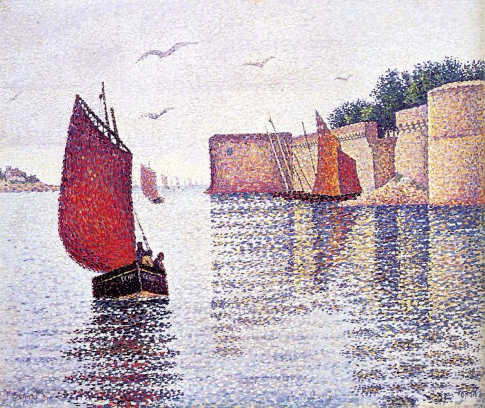 Concarneau, the Sardine Boat, 1891 (700x589, 568Kb)