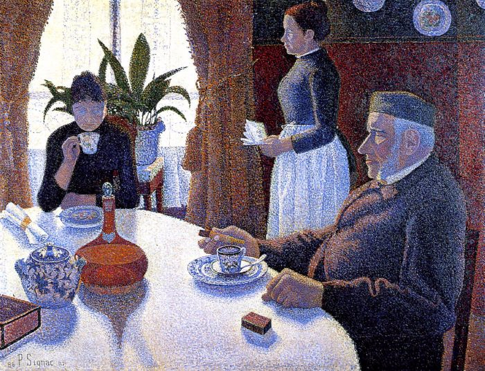 The Dining Room, 1886-87 (700x536, 602Kb)
