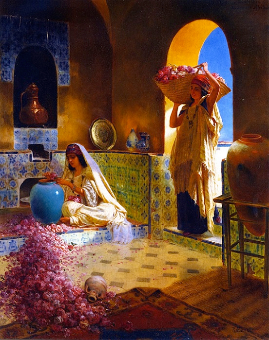 The Perfume Maker (552x699, 558Kb)
