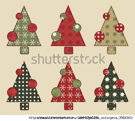 stock-photo-christmas-tree-set-for-scrapbooking-illustration-in-the-style-of-patchwork-165924020 (450x404, 109Kb)