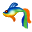 рыбка (32x32, 2Kb)