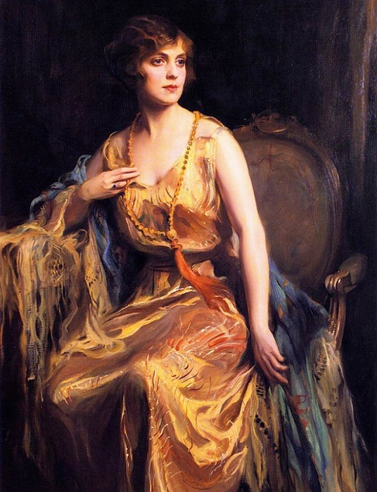 Miss Irene Hirst, later the Hon. Mrs Rose, 1921. (536x700, 468Kb)