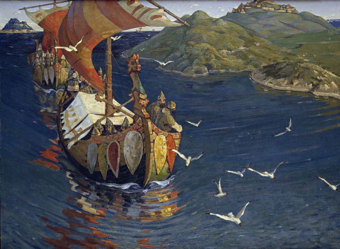 Nicholas_Roerich,_Guests_from_Overseas (700x514, 73Kb)